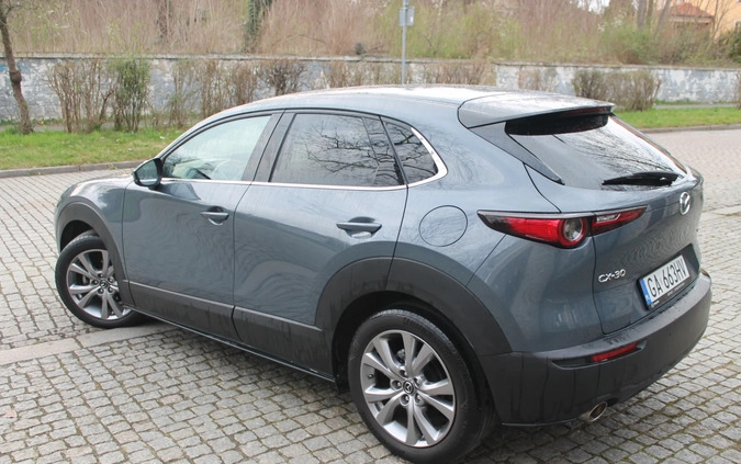 Mazda CX-30 cena 110000 przebieg: 57280, rok produkcji 2020 z Legnica małe 436